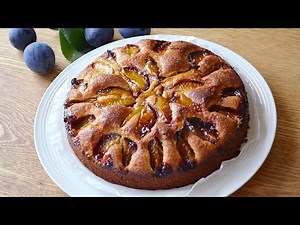 Cake that just melts in your mouth! The best plum cake recipe