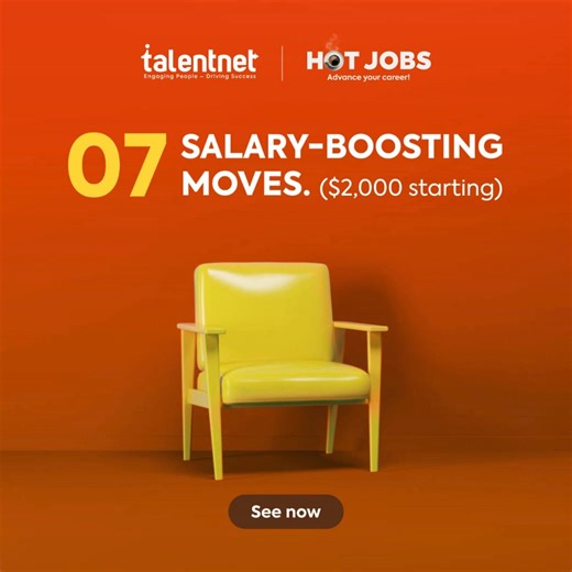 07 salary upgrades you didn’t know you needed. Peek the comment section. #Talentnet #ExecutiveSearch #HotJobs #careers #hiring #CareerGrowth | Talentnet Corporation | Facebook