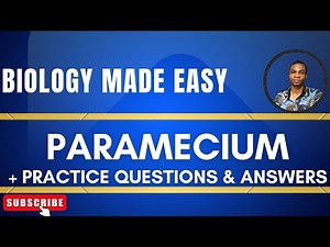 Paramecium Explained with Labeled Diagram | Biology for JAMB/WAEC 2026