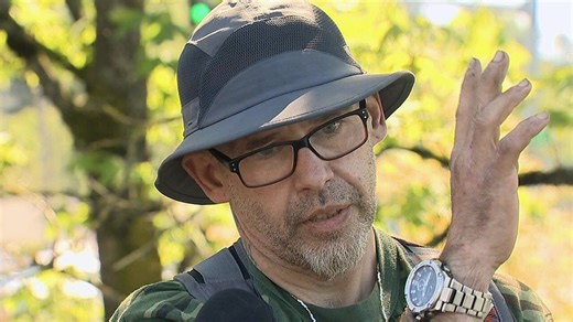 'My love to the family'; homeless resident says he saw kayaker go over Willamette Falls