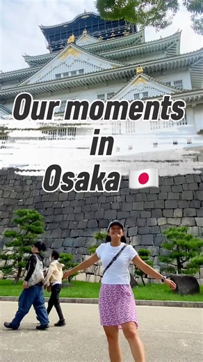 A Day in Osaka 🇯🇵 | Takoyaki, Castles & Giant Crab ?! 🏯🐙🛍️