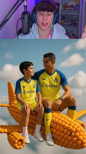 il FIGLIO di MESSI BAGNA quello di RONALDO e LUI si VENDICA! #shorts