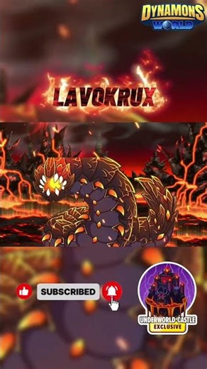Lavokrux 🪱🔥 | Dynamons World #dynamonsworld