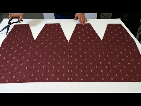 🧵 An Unexpected Way to Sew a Fashionable Dress ✅ The easiest way to sew a dress without a pattern ✂️