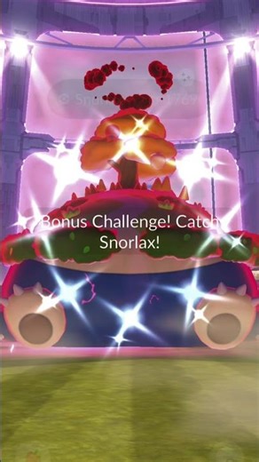 🤯 SHINY G-MAX SNORLAX! Max Battle Day Catch! 😴 VIRAL LUCK! #shorts #pokemongo #fyp