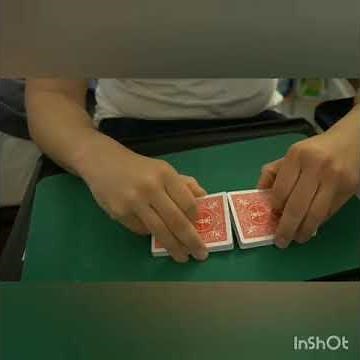 eight table faro shuffles - perfect table faro, under a minute