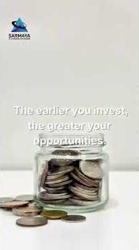 Time is money. The earlier you invest, the greater your opportunities.