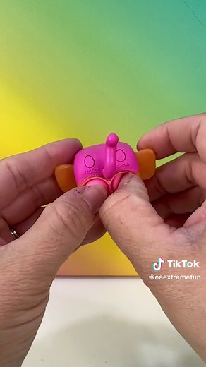 Glow-in-the-Dark Squirkies Monkey Fidget Toy | ASMR Sounds