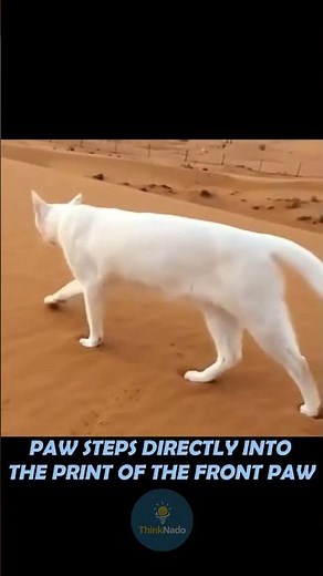 Why Do Cats Leave a Straight Line of Pawprints? 🐾 Mind-Blowing Fact!