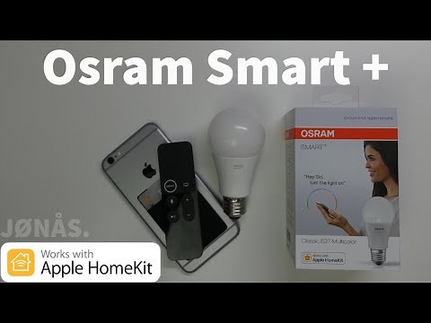Setting up the Osram Smart + Apple Home Kit