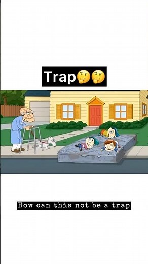 Familyguy Mr Herbert thinks its a TRAP