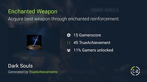 Enchanted Weapon achievement in DS1