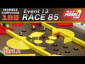 Marble Race: Marble Survival 100 - Race 85 NEW COURSE