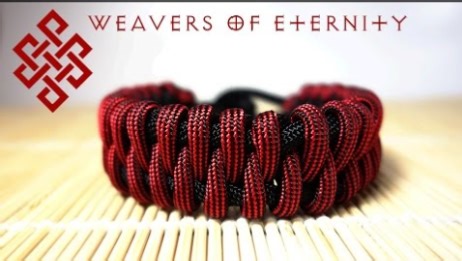 How to Make a Fish Bone Bar Paracord Bracelet Tutorial