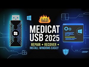 Use MediCat USB 2025 All Software in one Pendrive