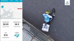 1K views · 55 reactions | Check out this cellular IoT pizza delivery concept video we've made, using Nordic Thingy:91 and the nRF Pizza demo web app. Source code is available and can be a starting point for using nRF Connect for Cloud Device API. https://github.com/NordicPlayground/nRF91-pizza | Nordic Semiconductor | Facebook