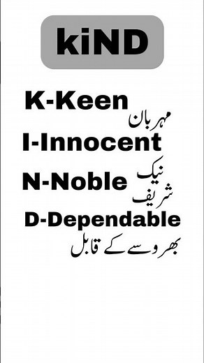Kind Meaning in English | Kind Word Explained with Examples
