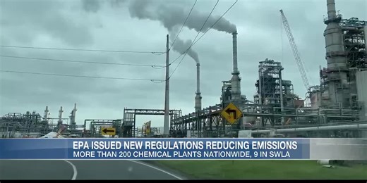 EPA issues new rules requiring over 200 chemical plants to reduce emissions linked to cancer