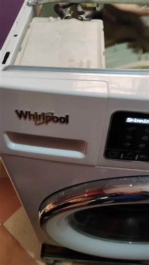 Washer Fixers on Instagram: "Spinning Mode Noise Problem in Whirlpool Front Load Fully Automatic Washing Machine #WasherFixers"