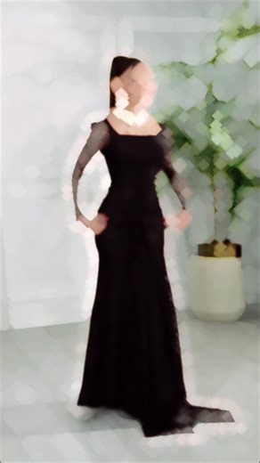 Black Dress = Timeless Elegance 🖤✨ #shorts #youtubeshorts #fancydress