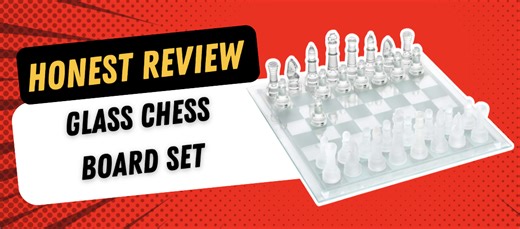 Watch Honest Review of  Glass Chess Board Set on Amazon Live