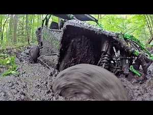 Arctic Cat Wildcat Sport Limited vs Nasty Skeg Hole - Wildcat 700 Mudding