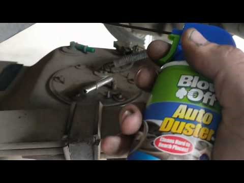 How to replace the fuel pump on a 2001 Ford Explorer