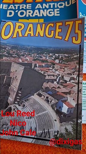 Orange 75 Festival Lou Reed John Cale Nico Tangerine Dream complete set