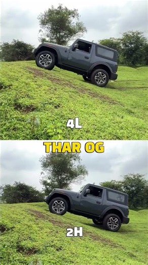 Mahindra Thar OG 4x4 in tested #shorts