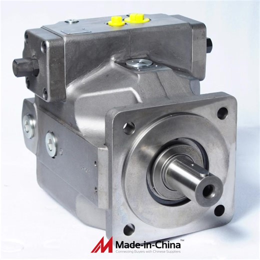 The Hydraulic Axial Piston Pump by Ningbo Hyleman Hydraulic is here, offering exceptional performance and reliability. - Equivalency and interchangeability with the original Rexroth pumps. - Two drain ports and excellent suction performance. - Low noise level and long service life. - Short control time and 100% through drive capability. - Suitable for operation with mineral oil and HF hydraulic fluids. Learn more and get yours today: https://kont.ly/58130da3 | Made-in-China.com