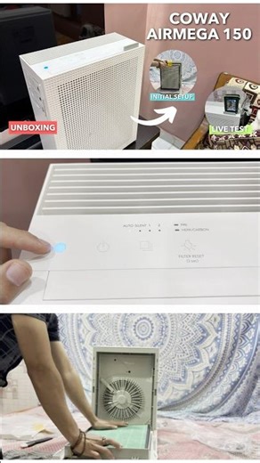 Coway Airmega 150 all functions explained❤️❤️