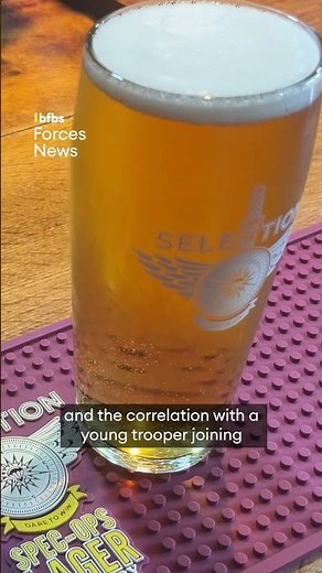 Can SAS veteran's lager pass selection?🍺
