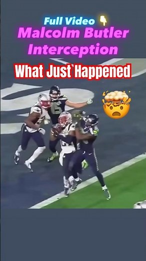 Marshawn Lynch Reacts to the Malcolm Butler ￼Interception #nfl #marshawnlynch #nflfootball