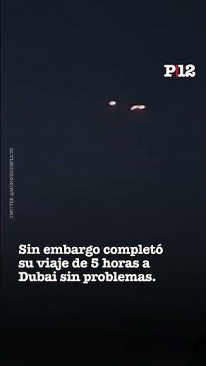 Un avión de Fly Dubai se incendió luego de despegar