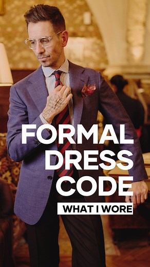 6.2K views · 397 reactions | Not sure if I nailed the formal dress code quite like I wish I had. Maybe ended up somewhere in the middle! What do you guys think? Either way, this night was one to remember! The most incredible setting, amazing food, and even better people! And you better believe it all smelt amazing! #formalwear #menstyleguide #grwm | What My Boyfriend Wore | Facebook