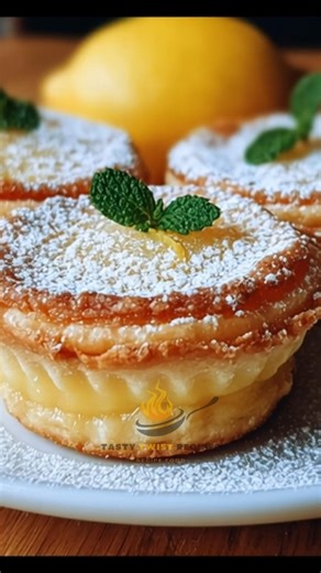 1.6K views | 不 Baby Lemon Impossible Pies – Mini, Creamy & Tangy! ✨...