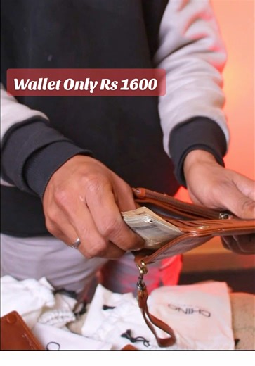 Original Leather Wallet for Only Rs 1600