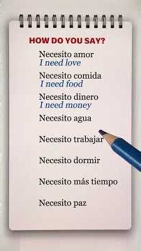 Learn Spanish for Beginners #LearnSpanish #LanguageLearning #TravelSpanish