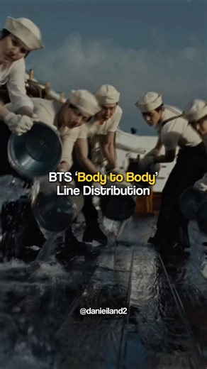 BTS ‘Body to Body’ LINE DISTRIBUTION #bts #linedistribution #jin #suga #jhope #rm #jimin #v #jk