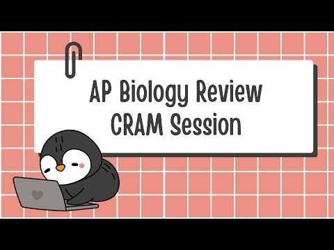AP Biology CRAM Review Session