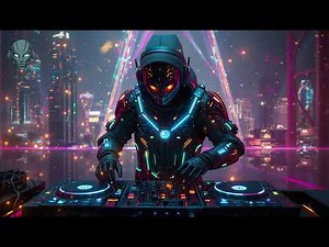 🤖 Futuristic Robot DJ | Epic EDM 2025 🔥 We Rise Tonight…