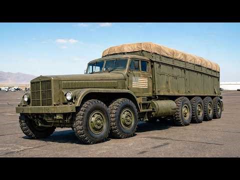 The 10 OLD AMERICAN MILITARY TRUCKS that are the most RARE and LEGENDARY of all time!