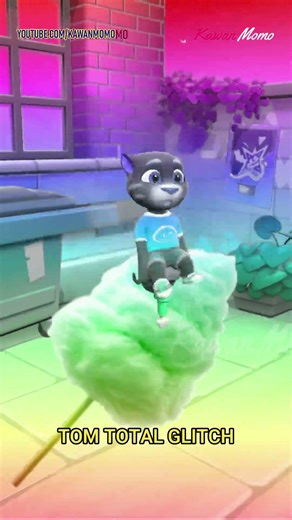 Talking Tom Funny Videos || Talking Tom Effects Rainbow GLITCH Error Jackhammer Cotton Candy