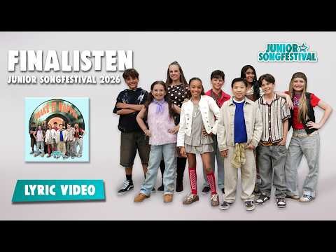 FINALISTEN JSF 2026 - MAKE IT HAPPEN 🎶 [OFFICIAL LYRIC VIDEO] | JUNIOR SONGFESTIVAL 2026 🇳🇱