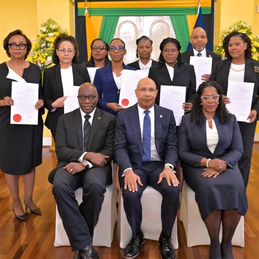 Eight judges sworn into higher offices