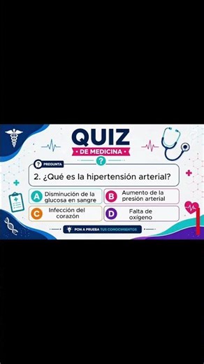 ¿Qué es la hipertensión arterial? 👈 (2/10)