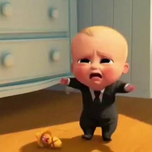 The Boss Baby Cry Scene ( moment-moment boss baby nangis )