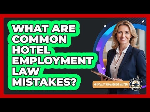 What Are Common Hotel Employment Law Mistakes?
