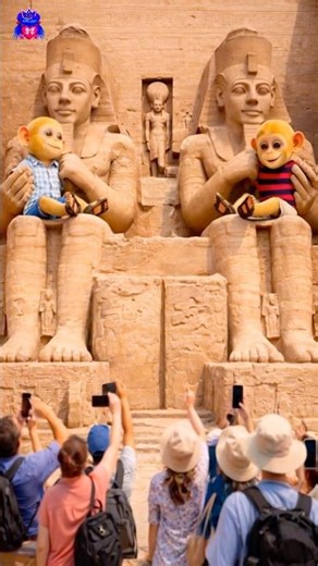 Tutu & Barley’s Magical Paper Airplane Ride to Abu Simbel, Egypt