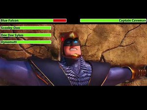 SCOOB! (2020) Caveman Battle with healthbars